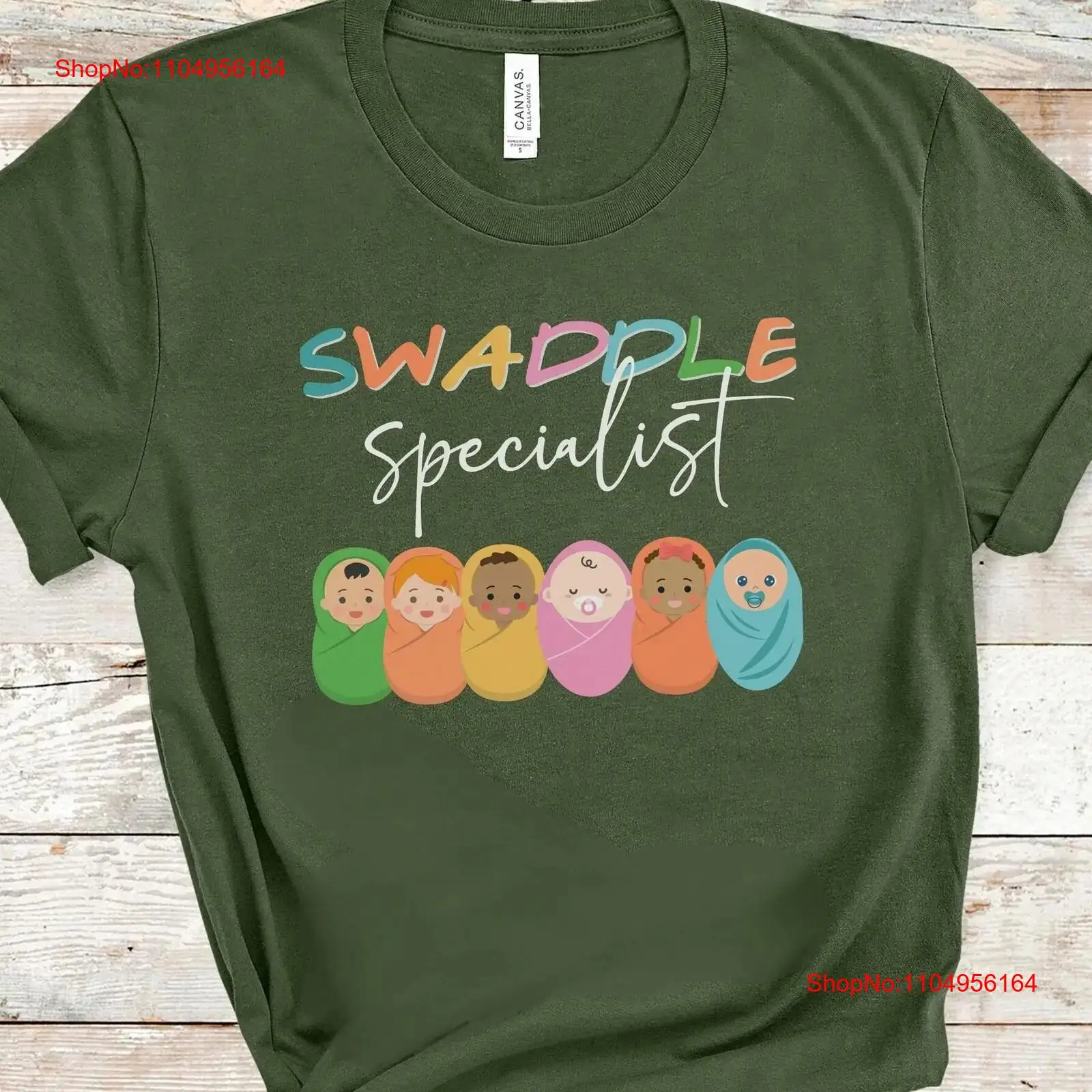 Baby Nursery Unit - Swaddle SpecialisT T Shirt Lavoro e