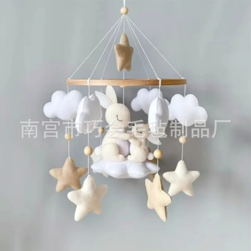 Baby Nursery Neutral - Mobile per culla fatto a mano