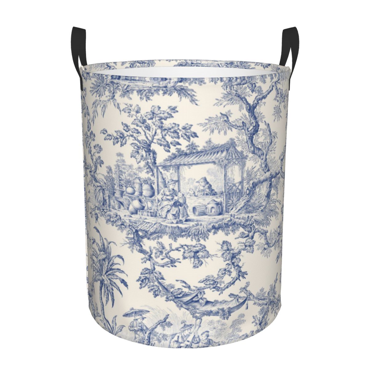 Baby Nursery Items - Cesto portabiancheria pieghevole con motivi Toile