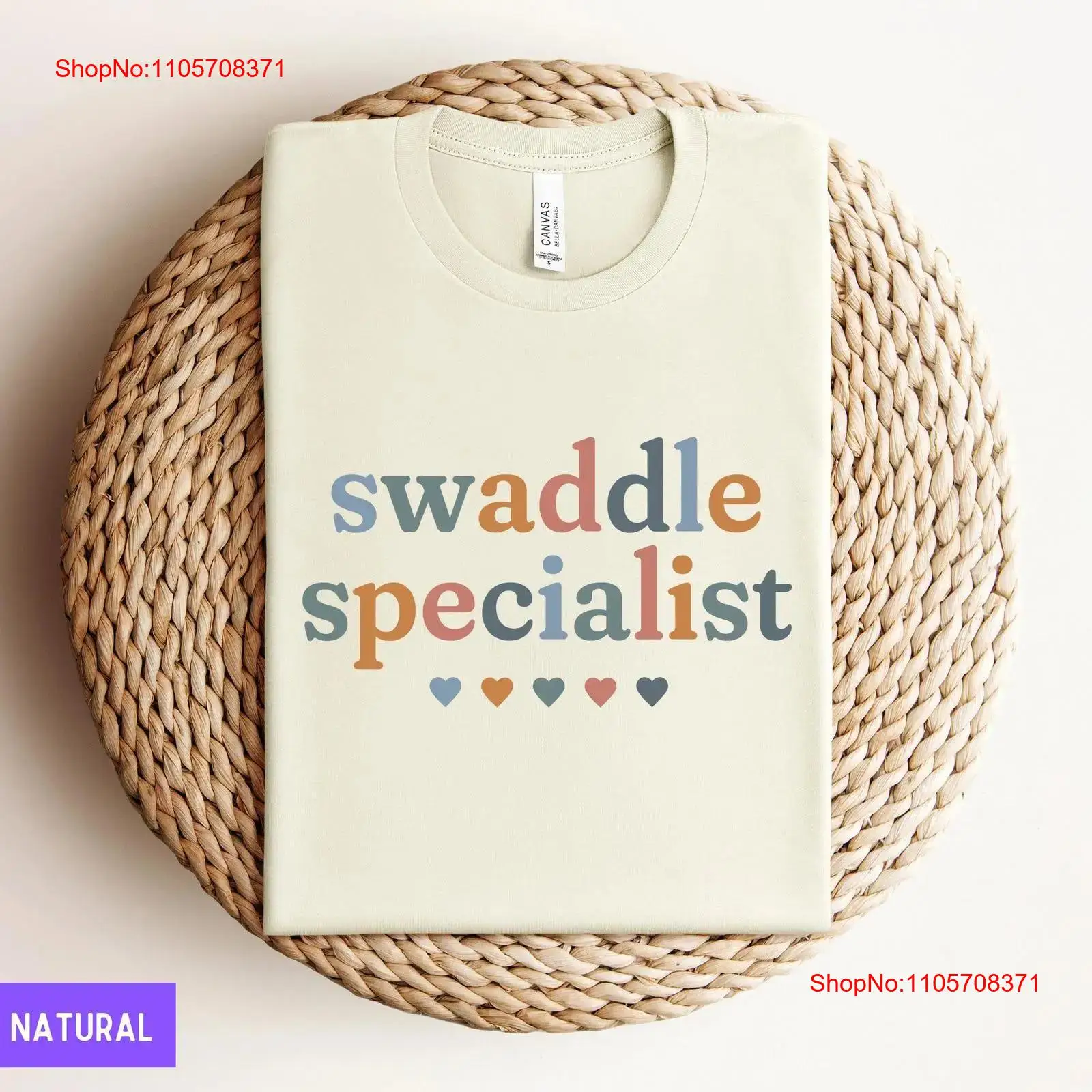 Baby Nursery Unit - T-shirt Cone Health Swaddle Specialist per