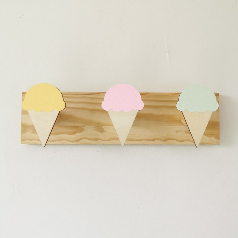 Baby Nursery Hooks - Ganci decorativi per ragazza appendiabiti da