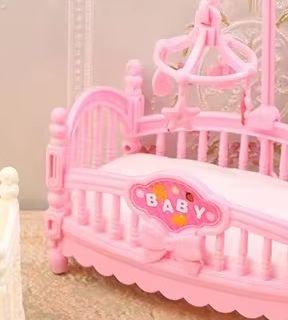 Baby Nursery Items - 1:12 Casa delle bambole in miniatura