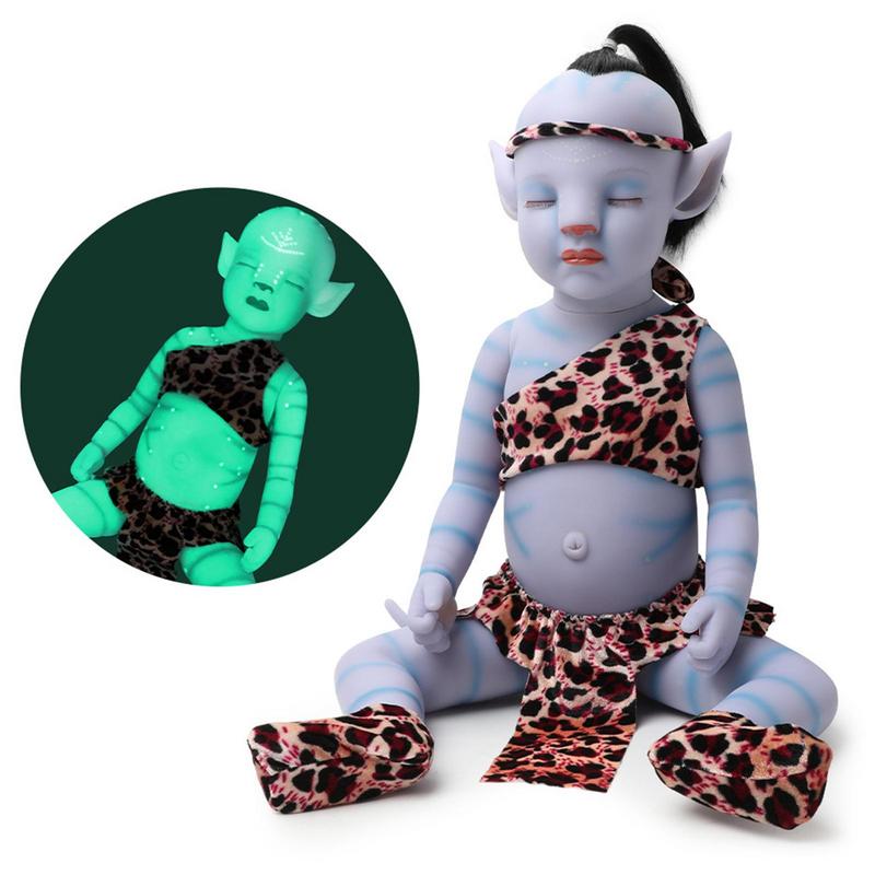 Baby Nursery Ideas Girl - Nuovo luminoso Avatar Reborn Doll Giocattoli