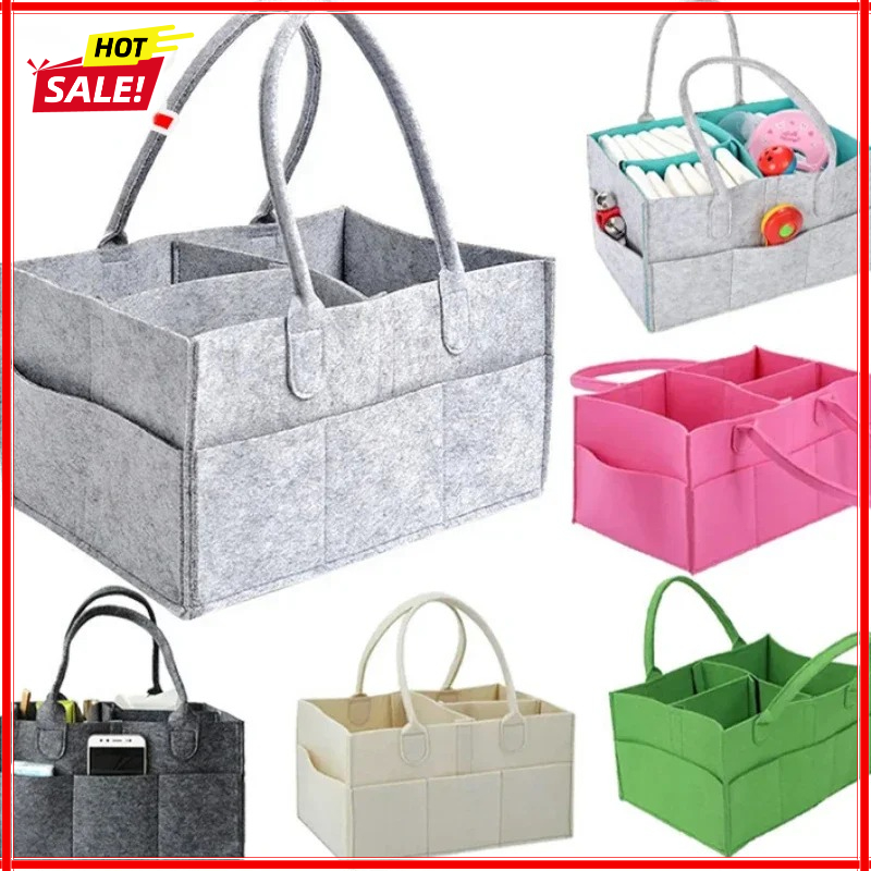 Baby Nursery Essentials - Borsa organizer portatile per pannolini, fasciatoio
