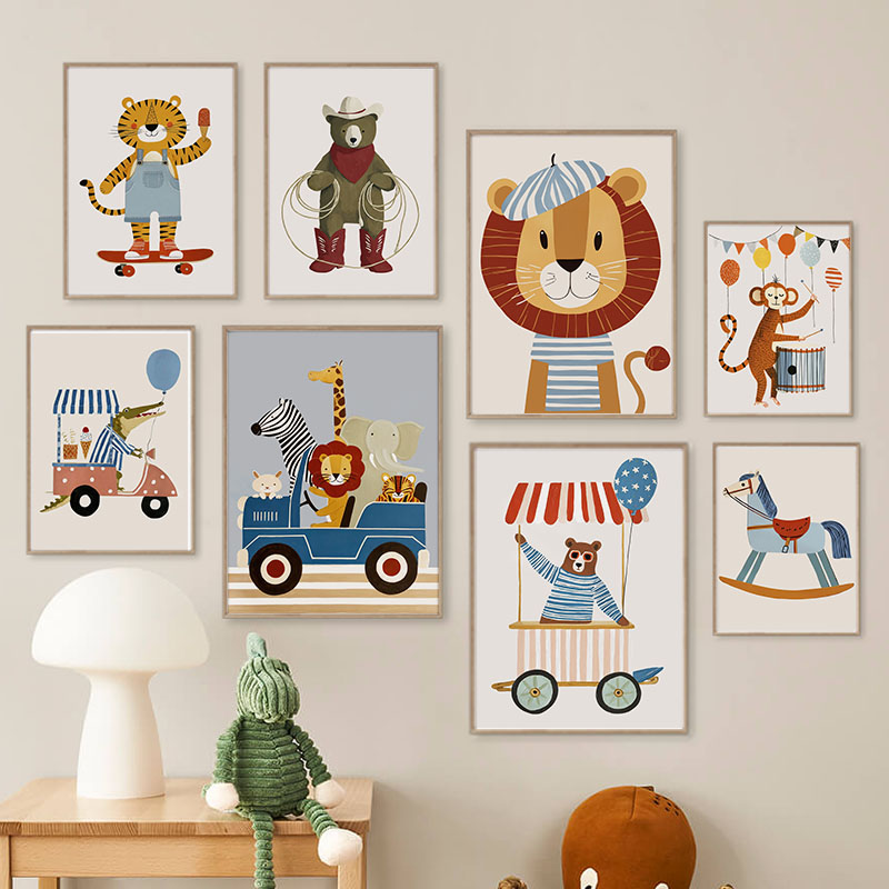 Baby Nursery Items - Divertenti Poster e Stampe su Tela