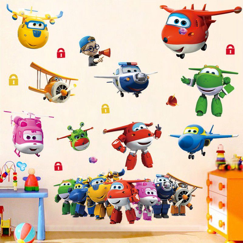 Hot Cartoon Super Wings Deform - Baby Nursery Decals recensione e prezzo