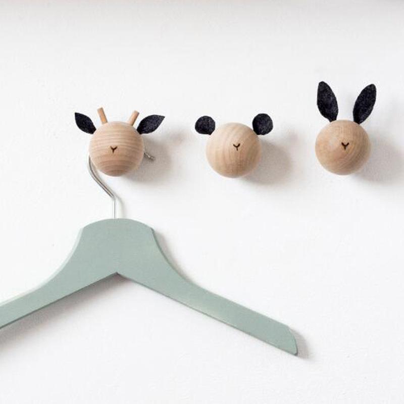Ganci in Legno Moderni e Minim - Baby Nursery Hooks recensione e prezzo