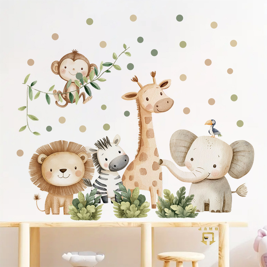 Boho Forest Animals Adesivi mu - Baby Nursery Labels recensione e prezzo
