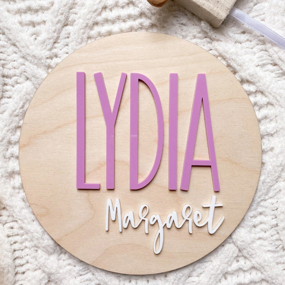 Targa personalizzata per annun - Baby Nursery Name recensione e prezzo
