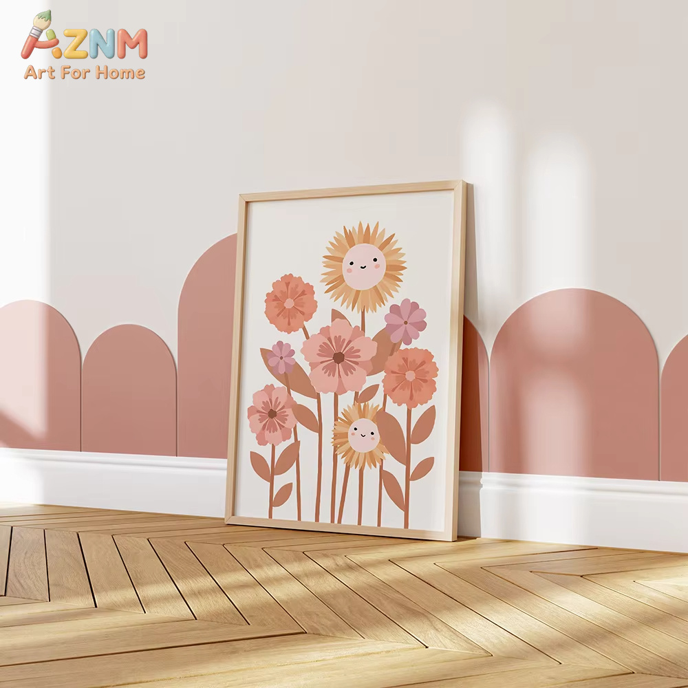 AZNM Quadro su Tela Boho con G - Baby Nursery Neutral recensione e prezzo