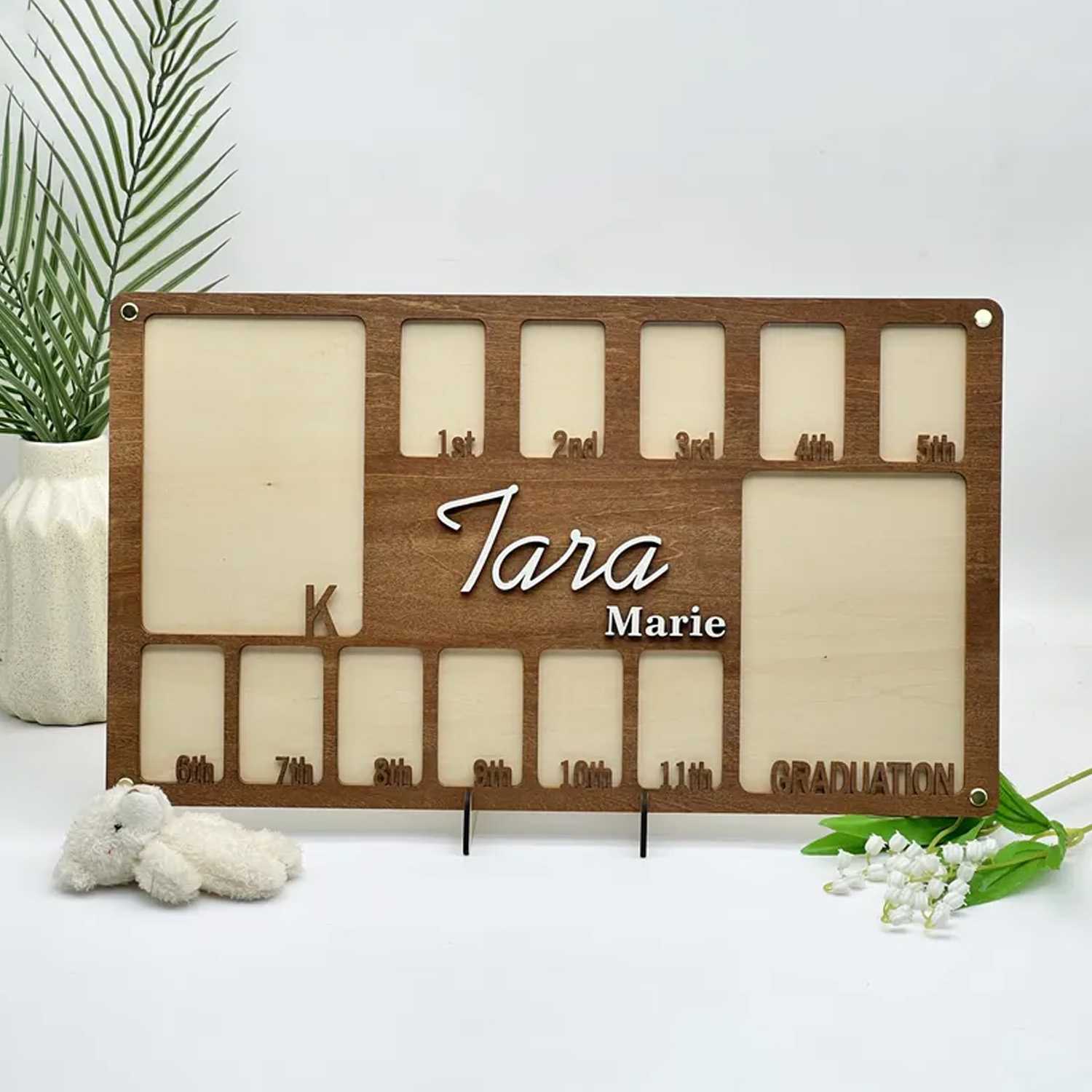 Cornice Portafoto in Legno Per - Baby Nursery Wall Decor recensione e prezzo