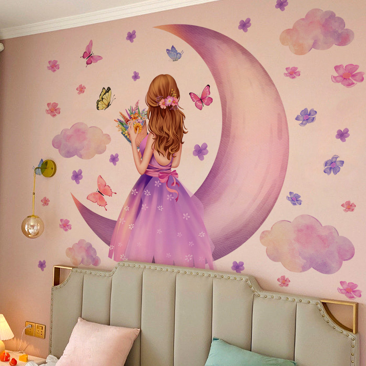 Adesivi murali per bambini di  - Baby Nursery Ideas Girl recensione e prezzo