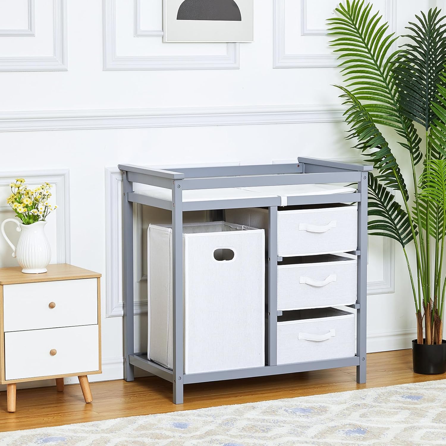 Fasciatoio con materassino, 3  - Baby Nursery Unit recensione e prezzo