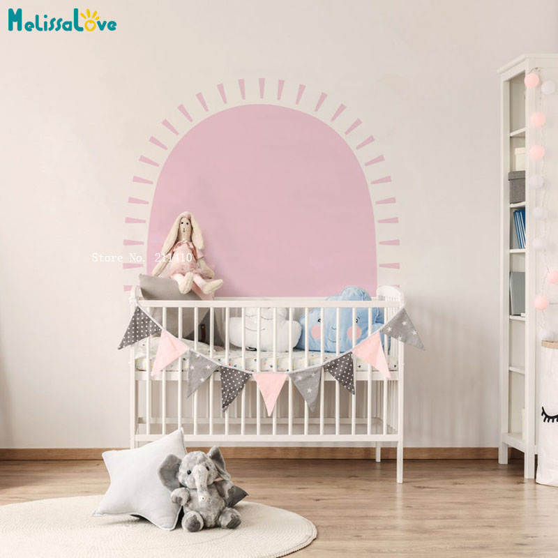 Half Sun Boho adesivi murali a - Baby Nursery Labels recensione e prezzo