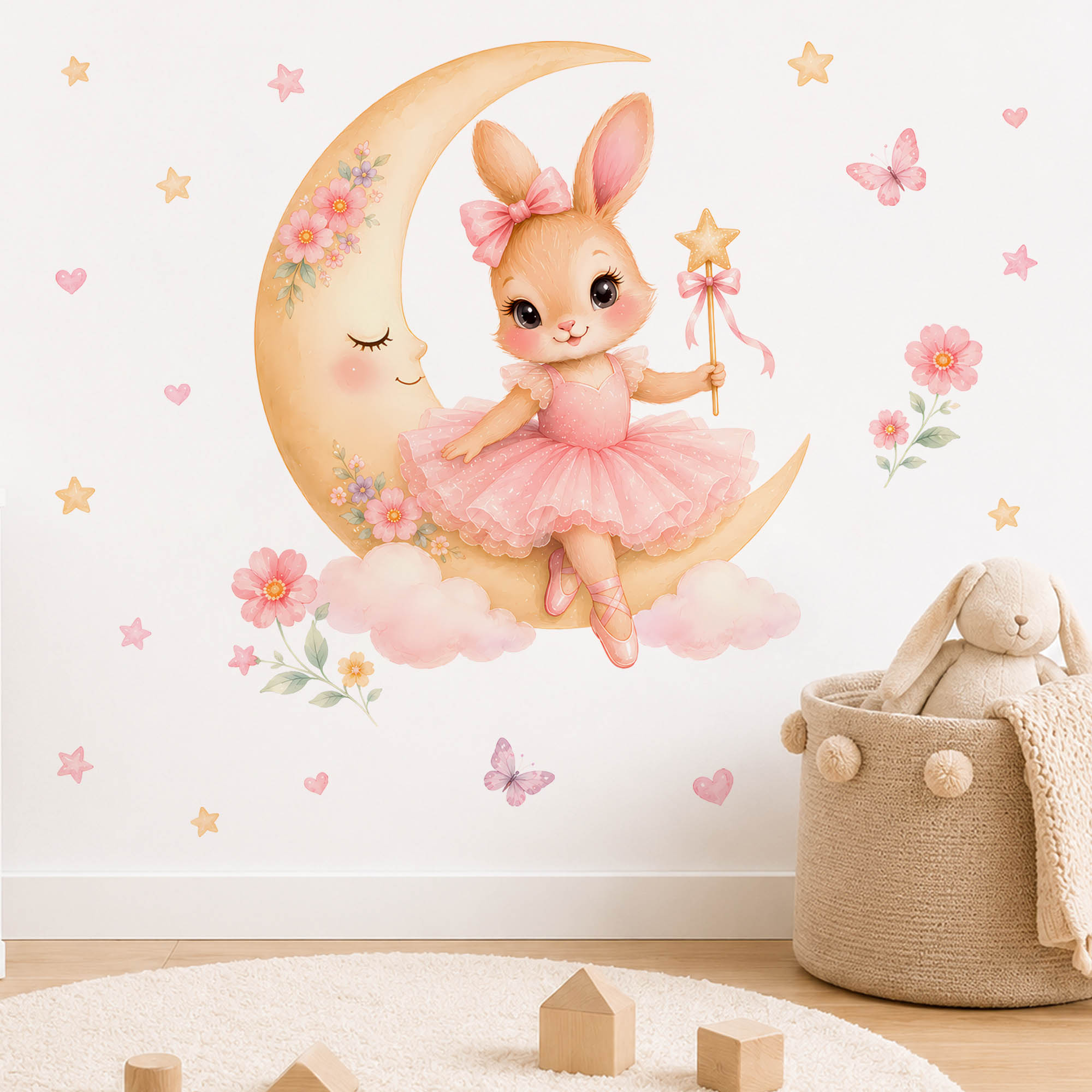 Adesivi Murali Acquerello Ball - Baby Nursery Decals recensione e prezzo
