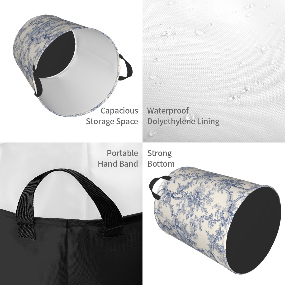 Cesto portabiancheria pieghevo - Baby Nursery Items recensione e prezzo