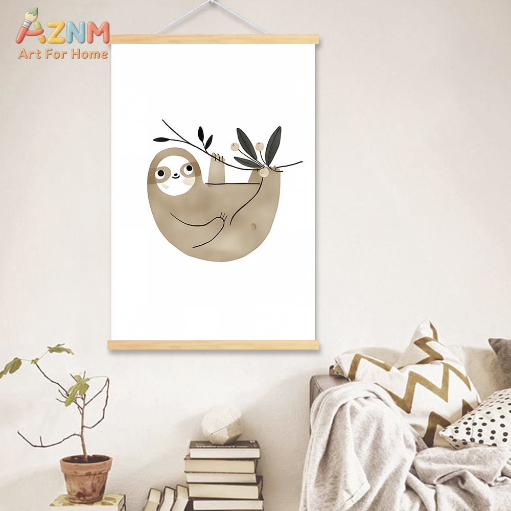 AZNM Stampa su tela neutra in  - Baby Nursery Neutral recensione e prezzo