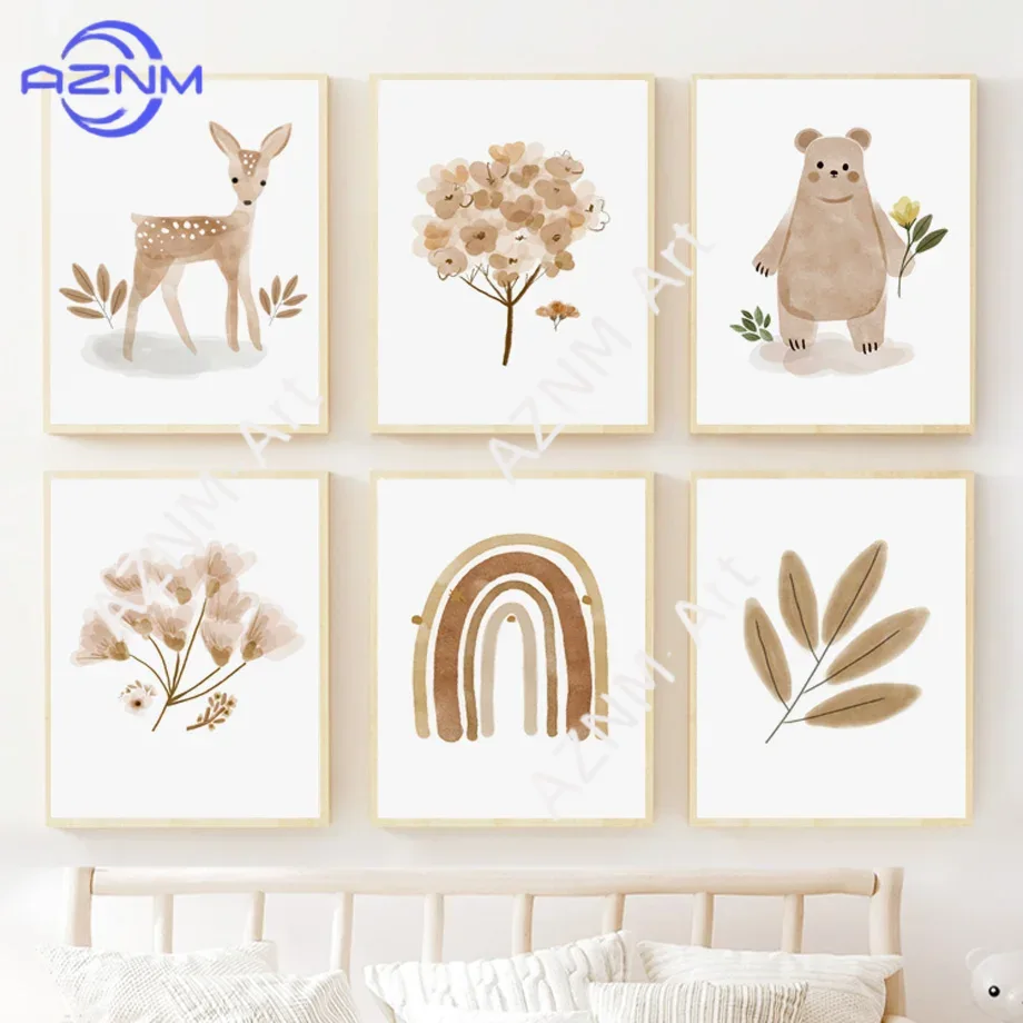 Quadro su tela per cameretta i - Baby Nursery Neutral recensione e prezzo