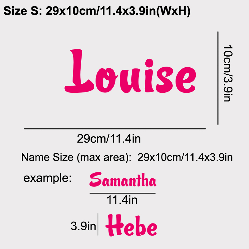 Adesivo Murale in Vinile Perso - Baby Nursery Labels recensione e prezzo