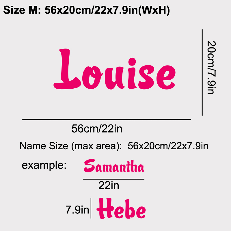 Adesivo Murale in Vinile Perso - Baby Nursery Labels recensione e prezzo