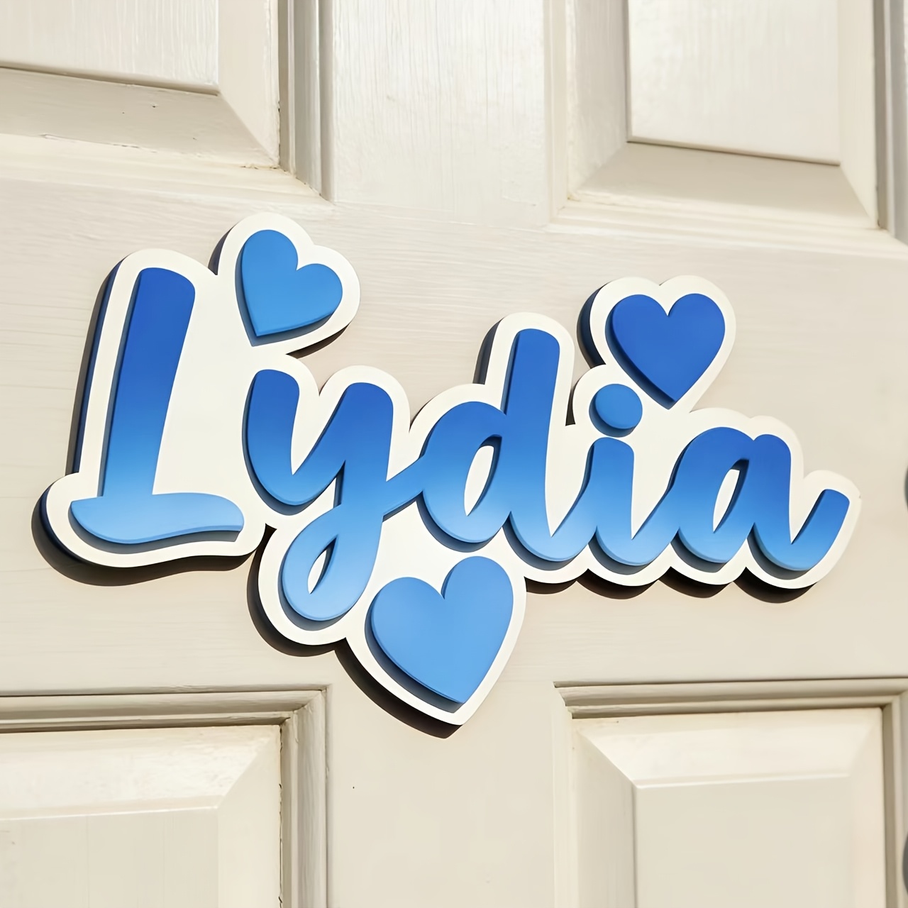 Targa Personalizzata a Cuore S - Baby Nursery Name recensione e prezzo
