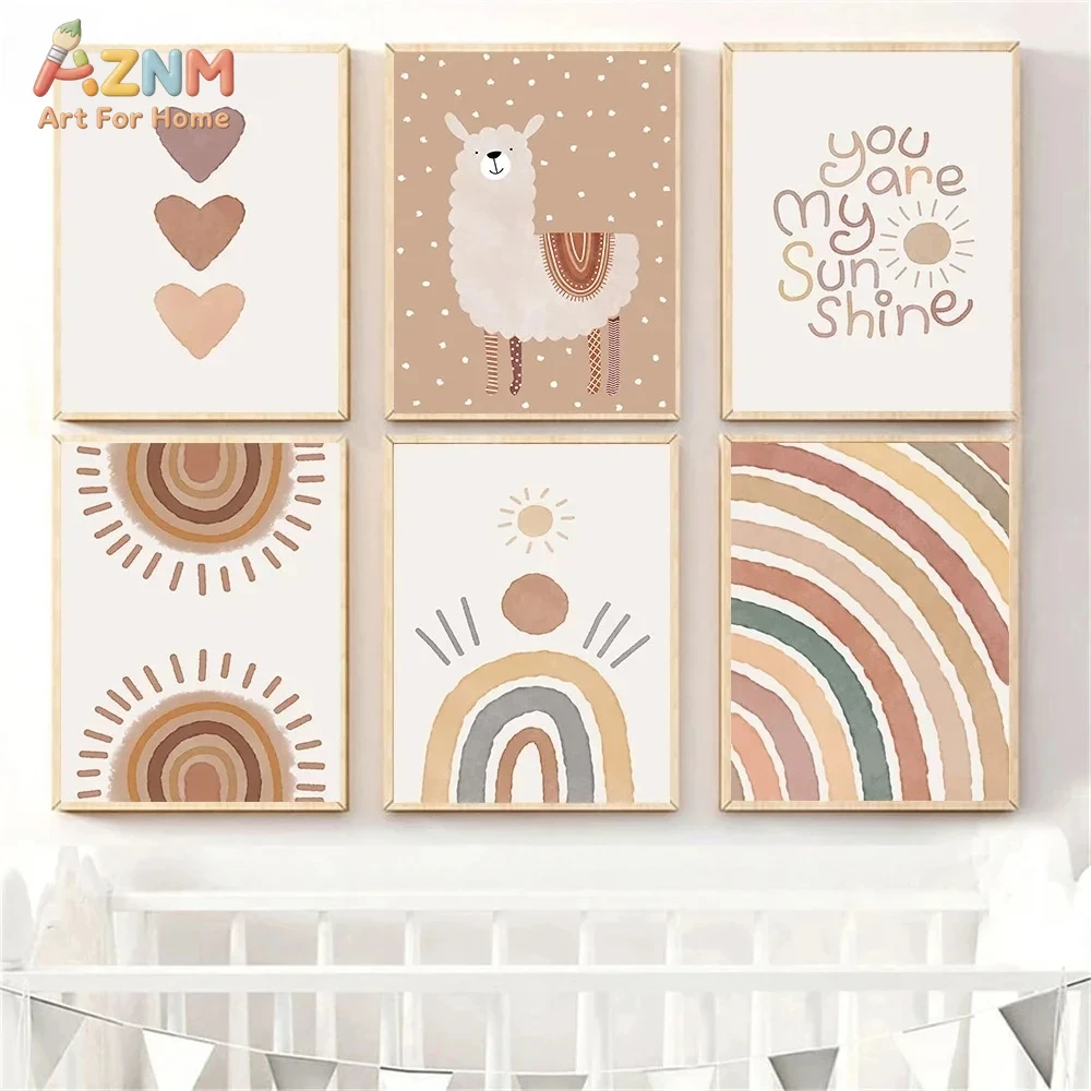 AZNM Stampa su tela Boho Neutr - Baby Nursery Neutral recensione e prezzo
