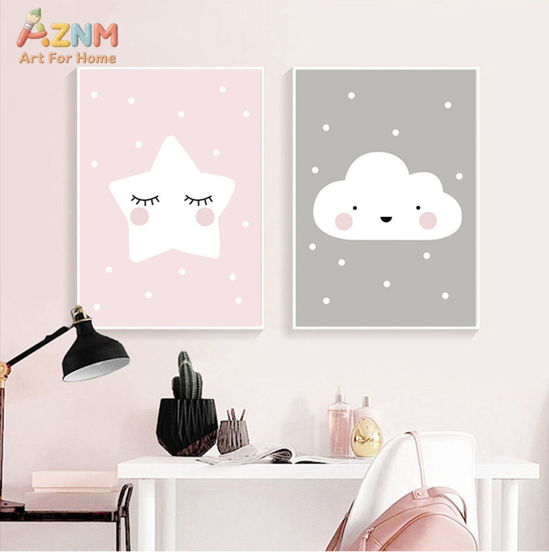 AZNM Stampa su tela con simpat - Baby Nursery Neutral recensione e prezzo