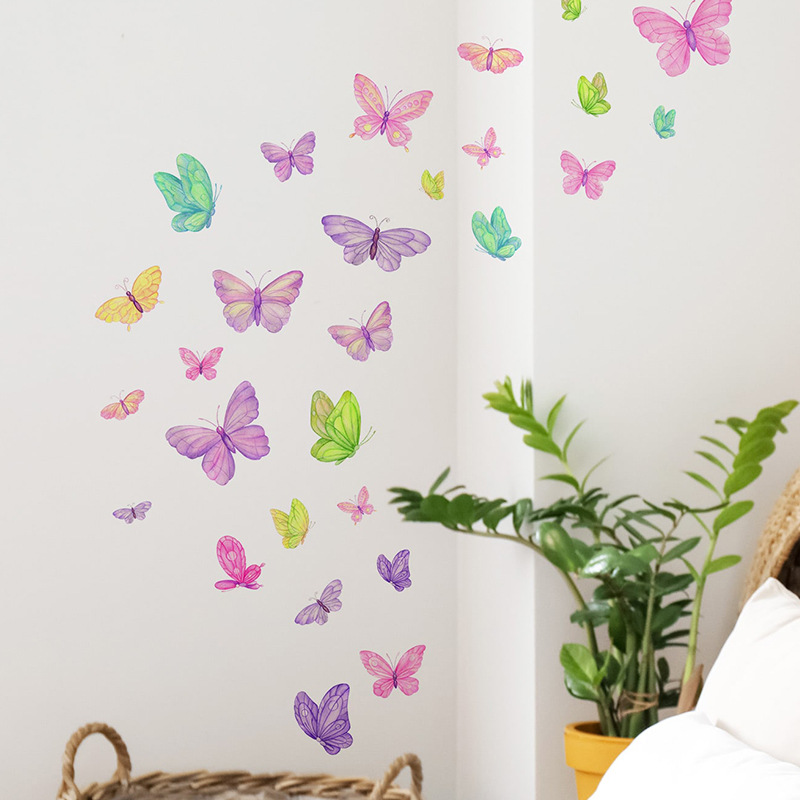 Adesivi murali farfalla romant - Baby Nursery Decals recensione e prezzo