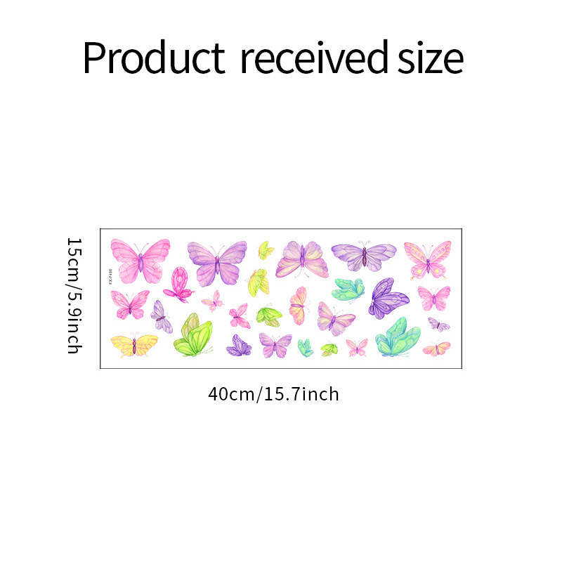Adesivi murali farfalla romant - Baby Nursery Decals recensione e prezzo