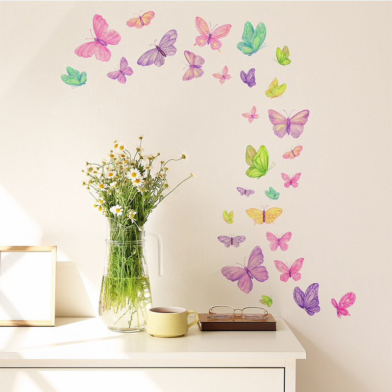 Adesivi murali farfalla romant - Baby Nursery Decals recensione e prezzo