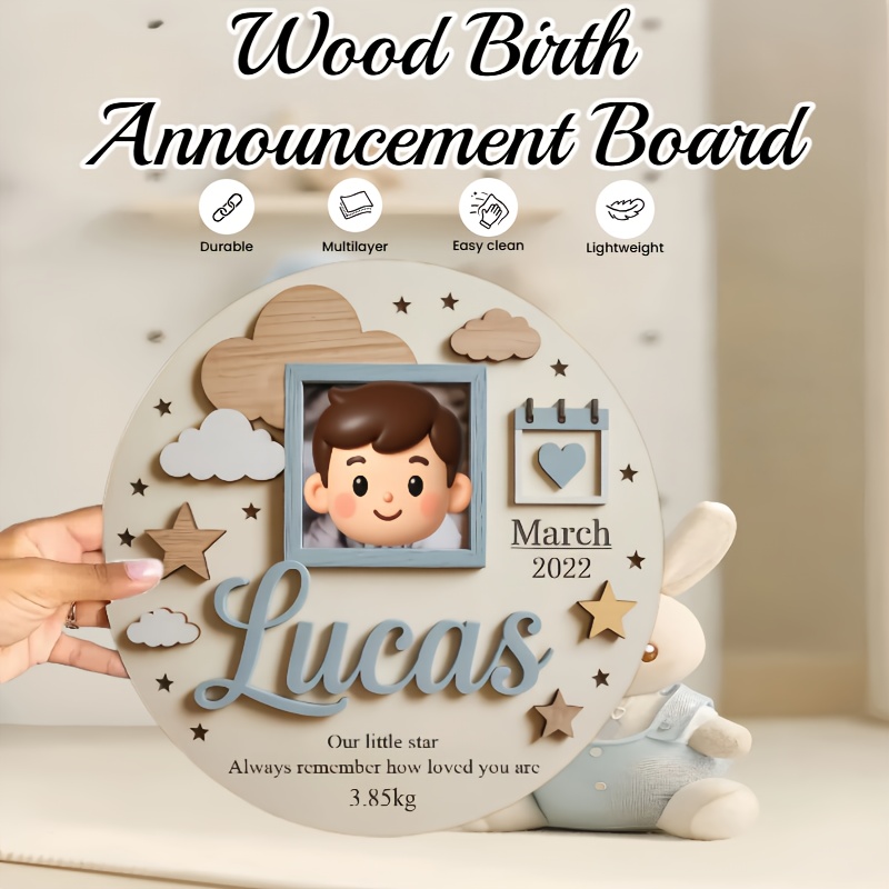 Cornice Fotografica Personaliz - Baby Nursery Name recensione e prezzo
