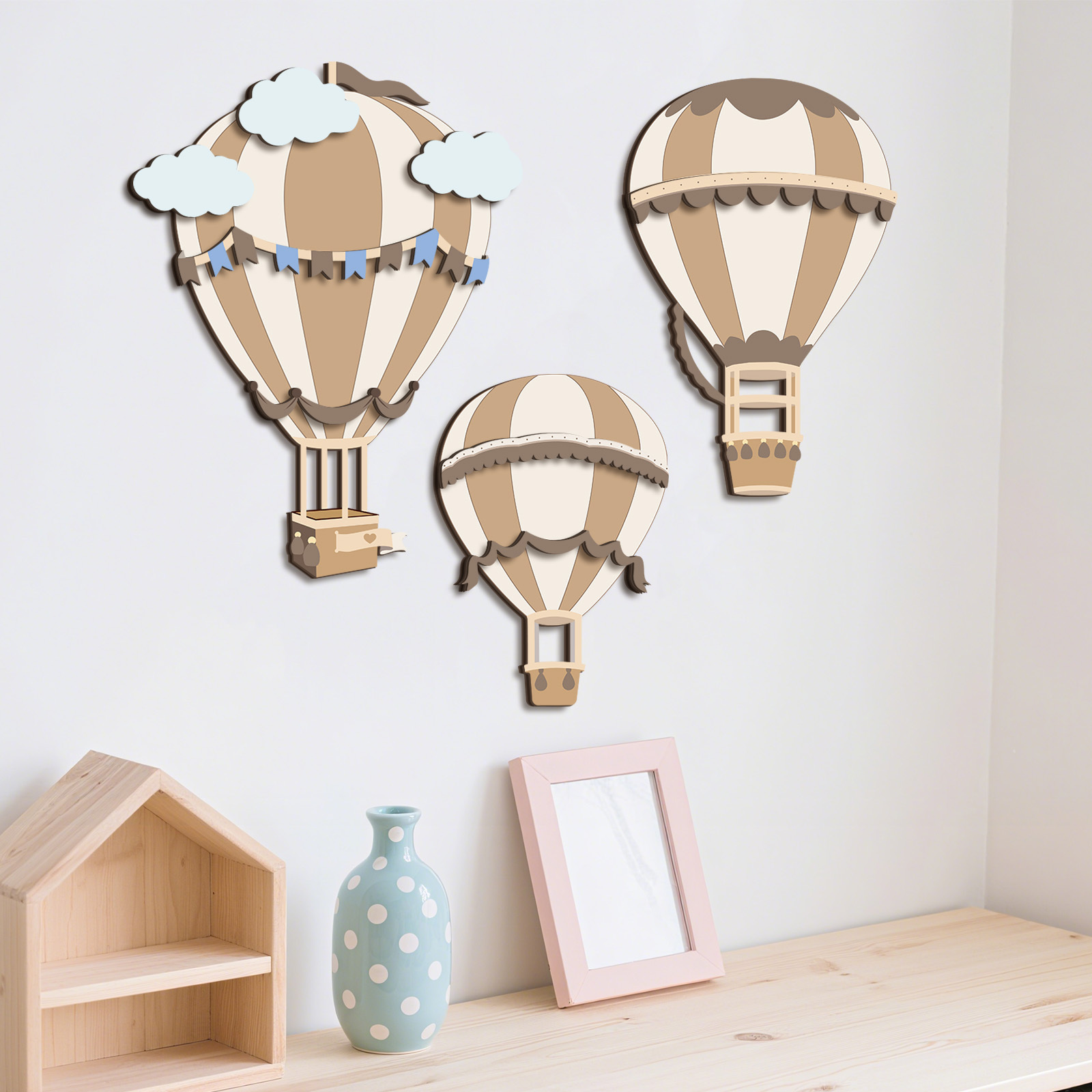Decorazione da Parete in Legno - Baby Nursery Neutral recensione e prezzo