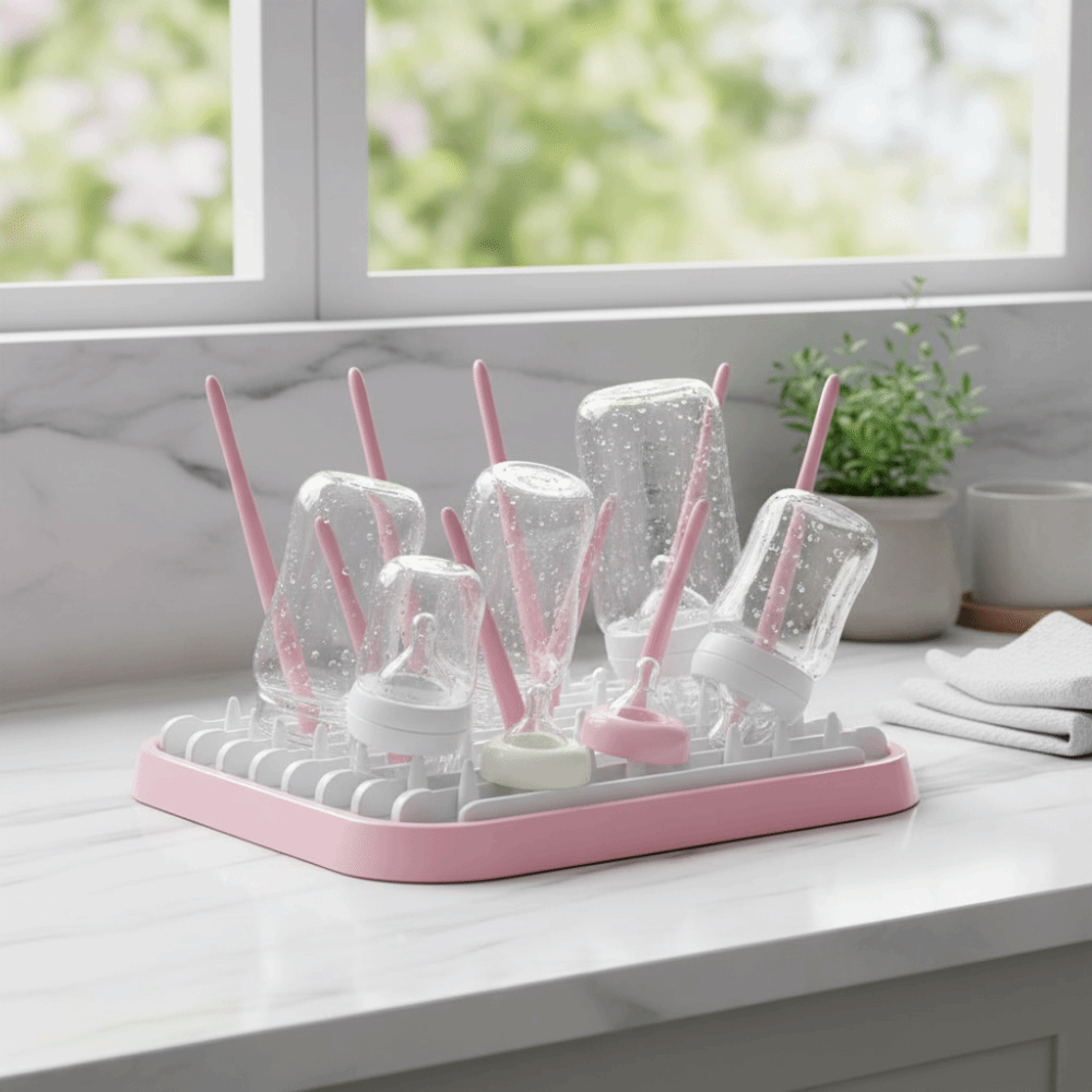 Stendino per biberon pieghevol - Baby Nursery Essentials recensione e prezzo