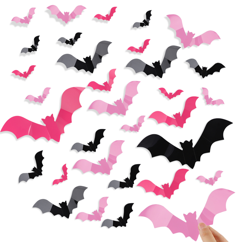 24/48 pezzi Halloween pipistre - Baby Nursery Decals recensione e prezzo