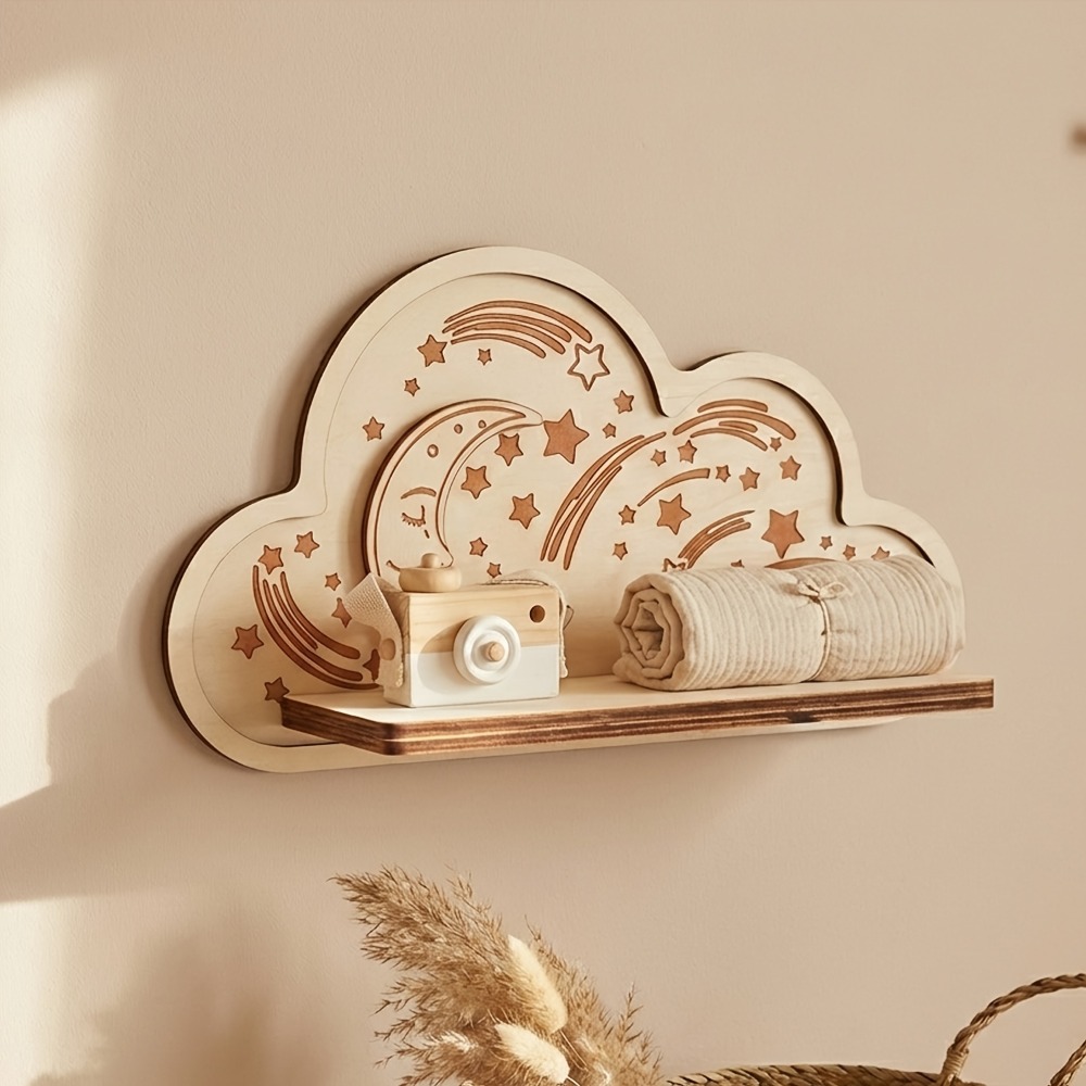 Mensola da Parete in Legno a F - Baby Nursery Hooks recensione e prezzo