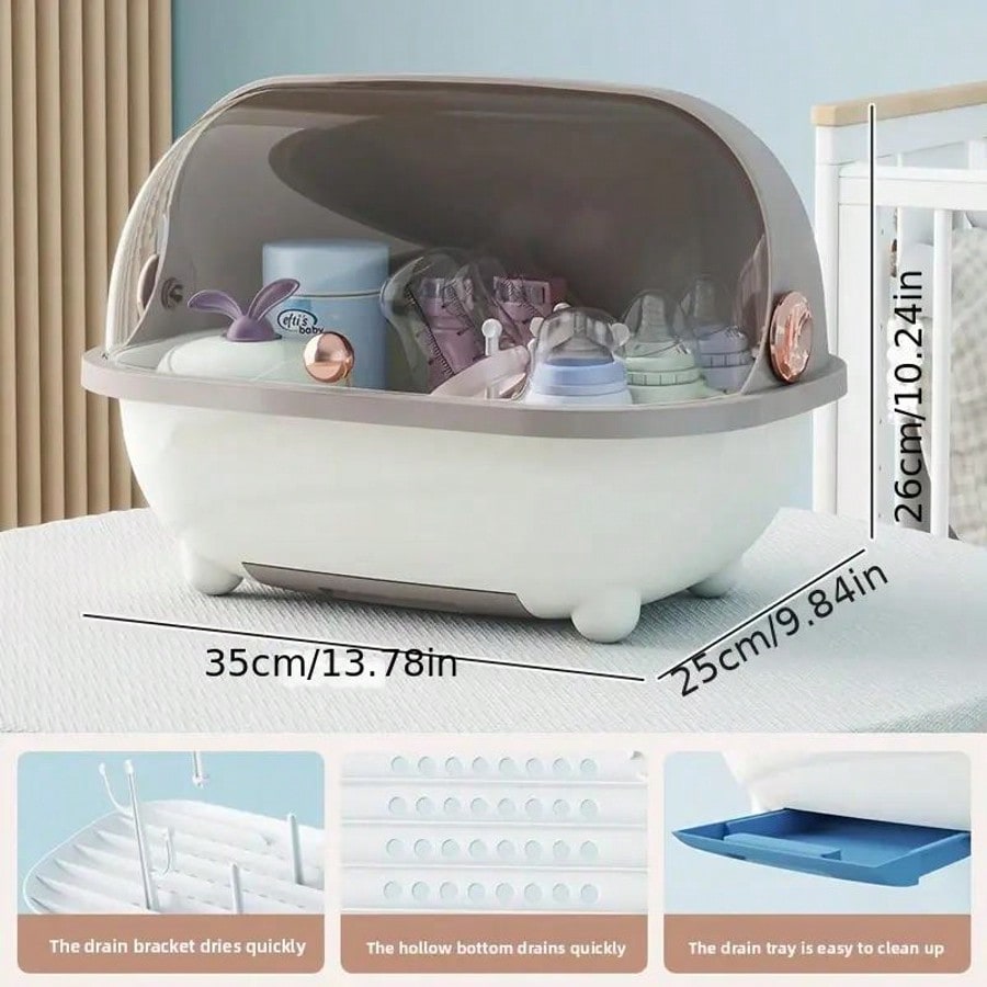 Porta Biberon con Coperchio Tr - Baby Nursery Unit recensione e prezzo