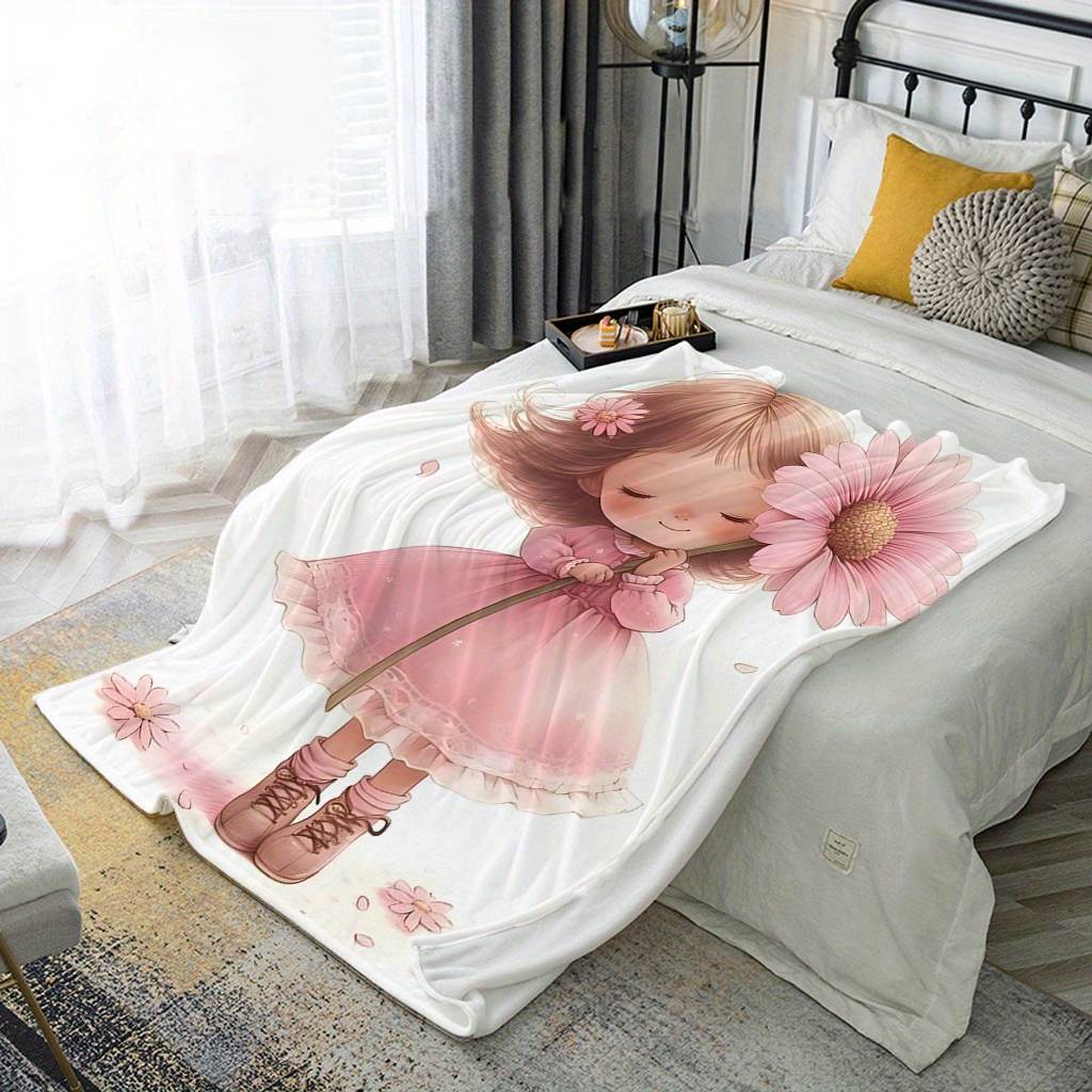 Coperta Floreale Dolce con Car - Baby Nursery Ideas Girl recensione e prezzo