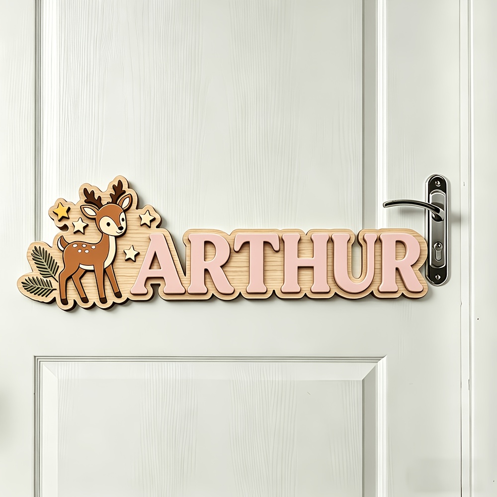 Targa in Legno Personalizzata  - Baby Nursery Name recensione e prezzo