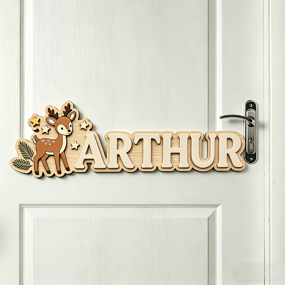 Targa in Legno Personalizzata  - Baby Nursery Name recensione e prezzo