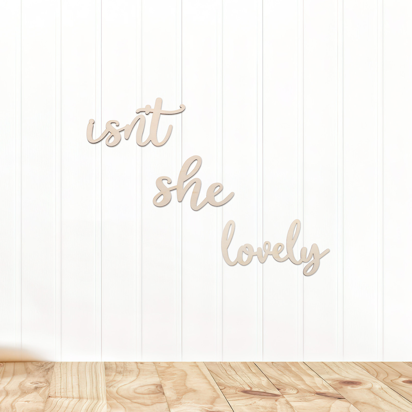 Insegna in Legno, Adesivo Mura - Baby Nursery Wall Decor recensione e prezzo