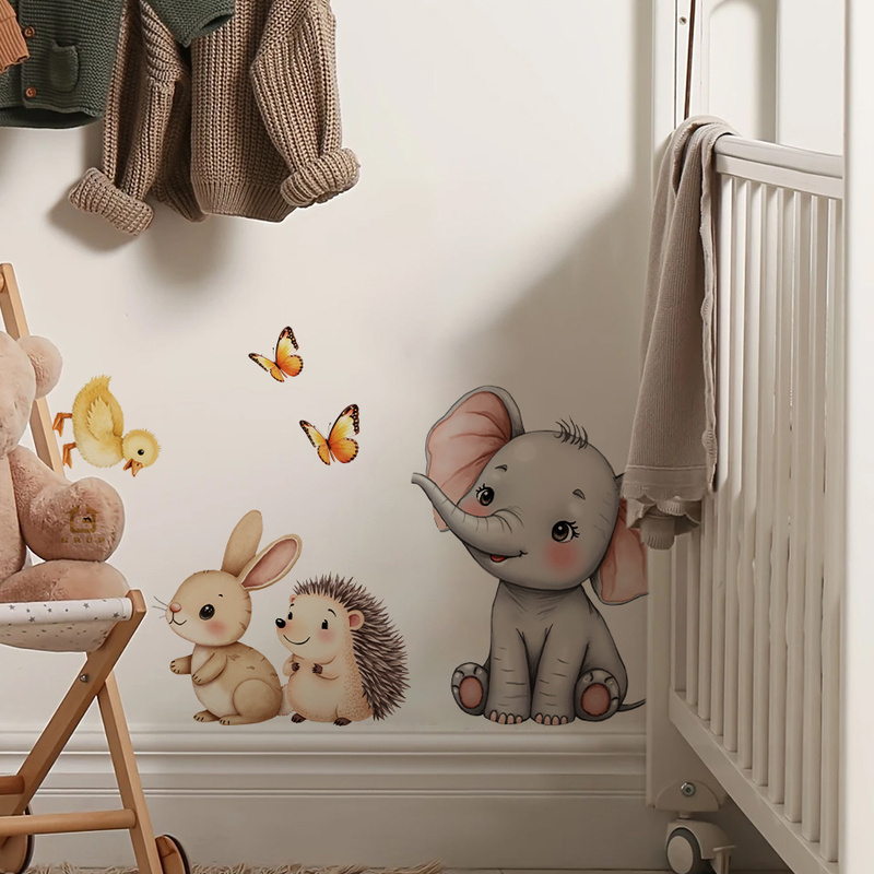 Adesivo da parete con animali  - Baby Nursery Decals recensione e prezzo