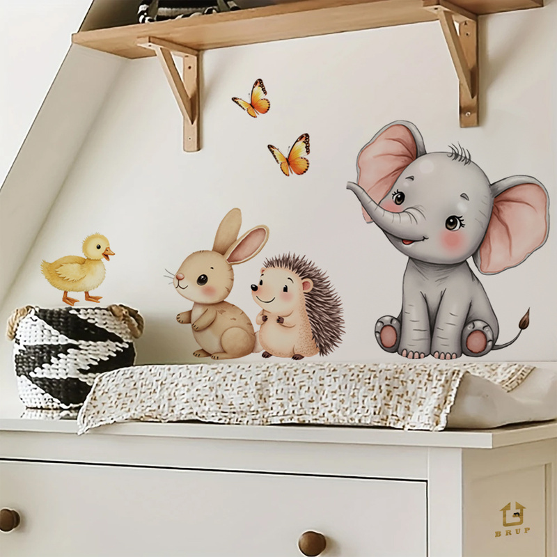 Adesivo da parete con animali  - Baby Nursery Decals recensione e prezzo
