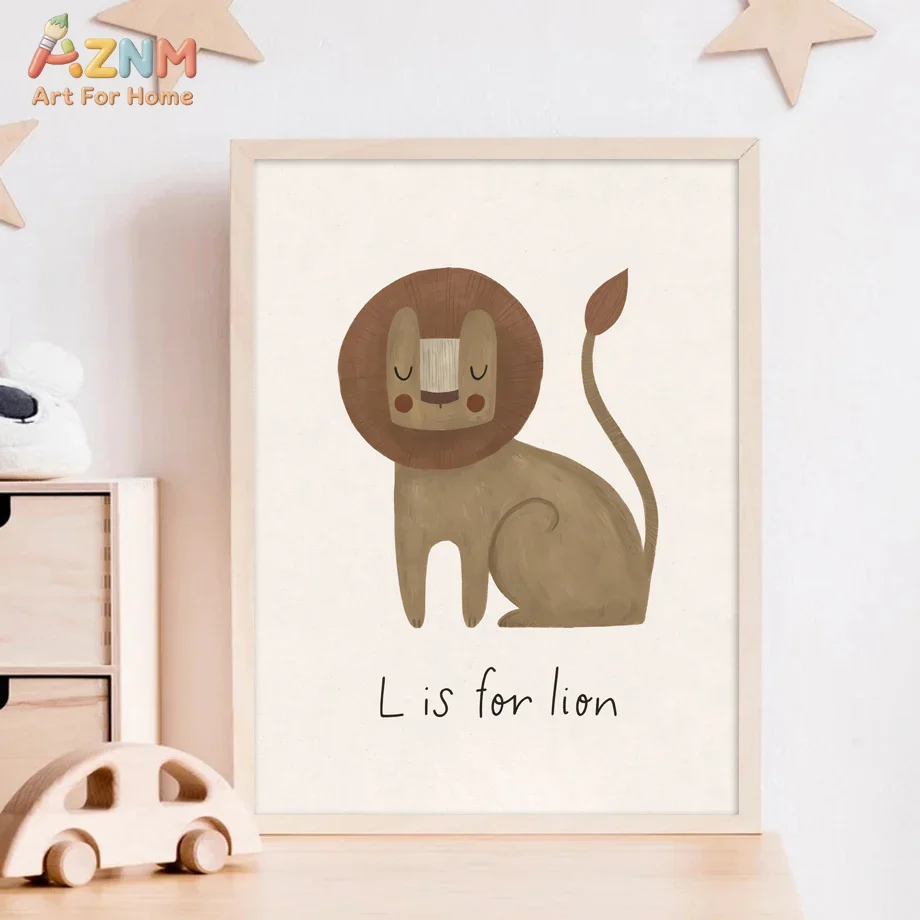 Stampa su tela neutra AZNM con - Baby Nursery Neutral recensione e prezzo