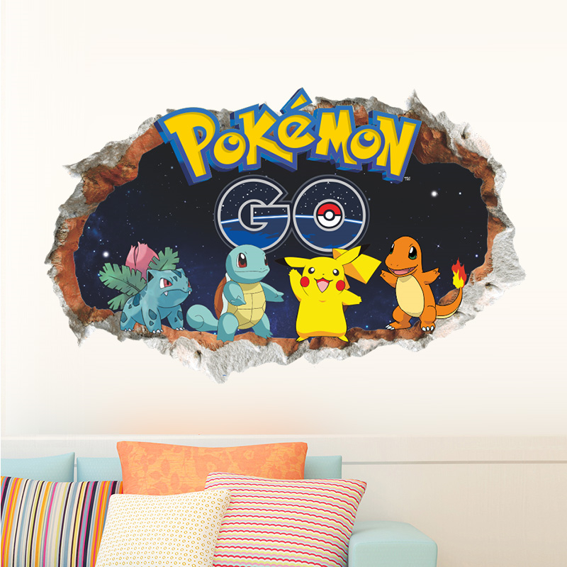Cartoon pokragon Pikachu Wall  - Baby Nursery Decals recensione e prezzo