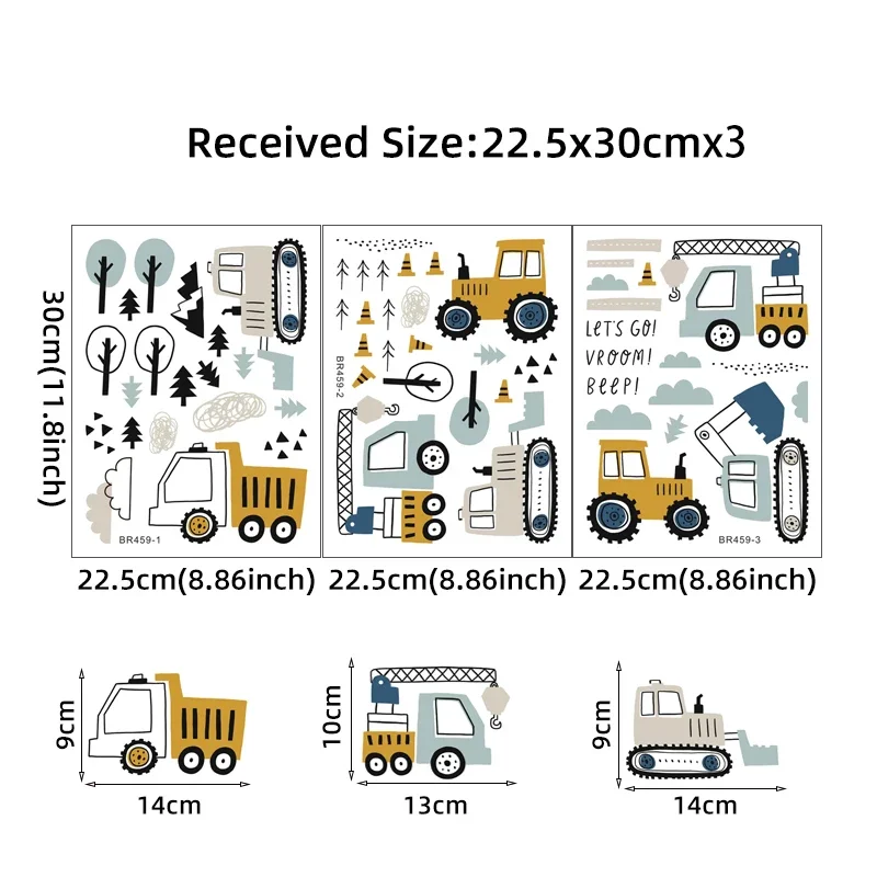 Auto carine disegnate a mano C - Baby Nursery Decals recensione e prezzo