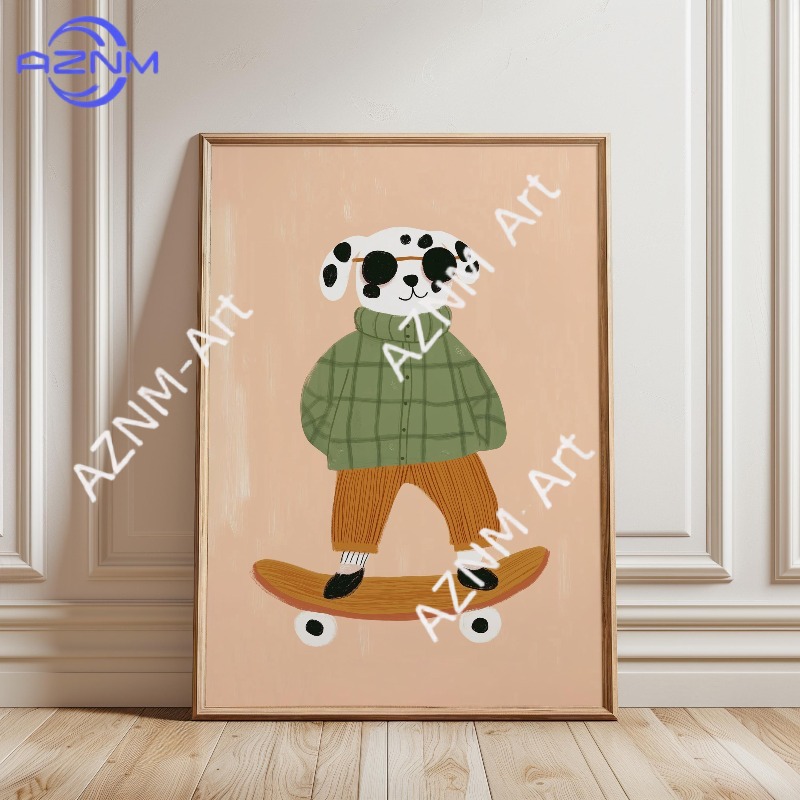 Poster Divertente con Animali  - Baby Nursery Items recensione e prezzo