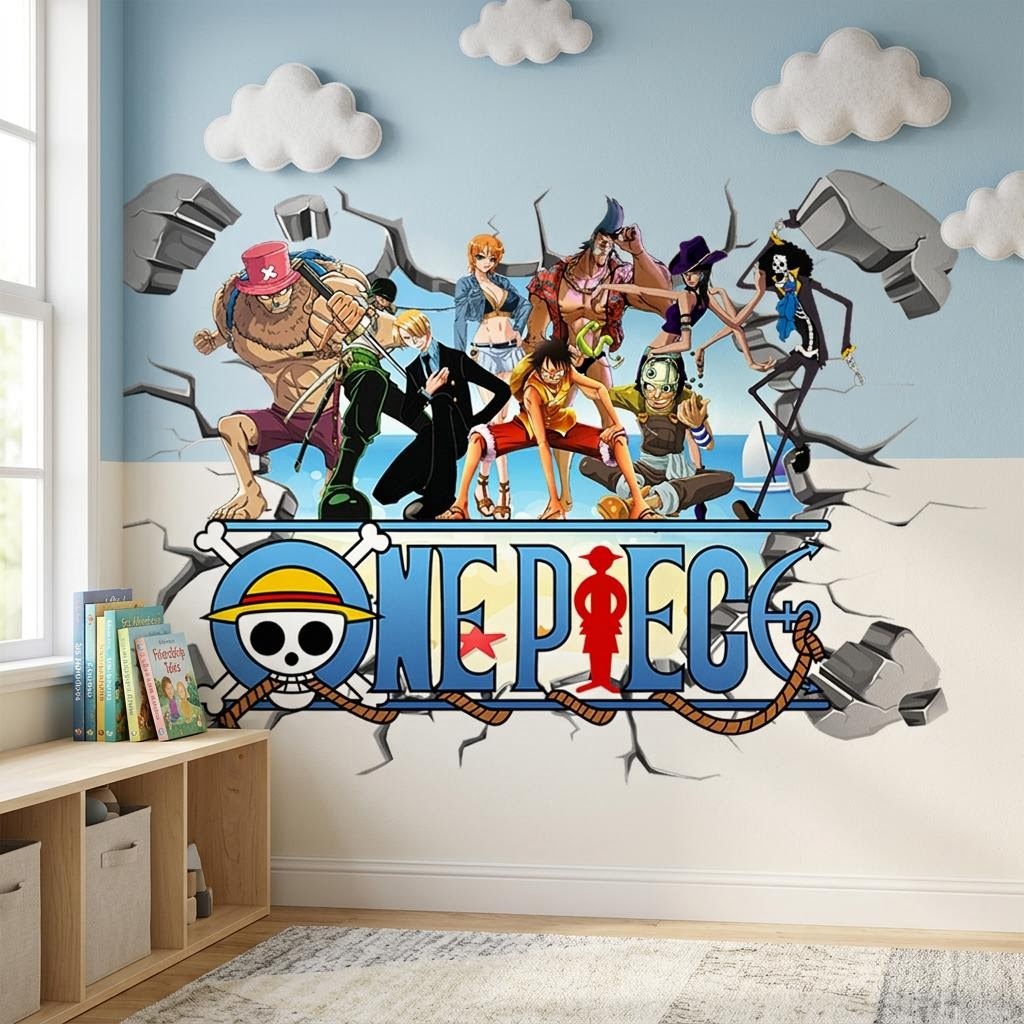 Adesivi murali 3D Cartoon One  - Baby Nursery Decals recensione e prezzo