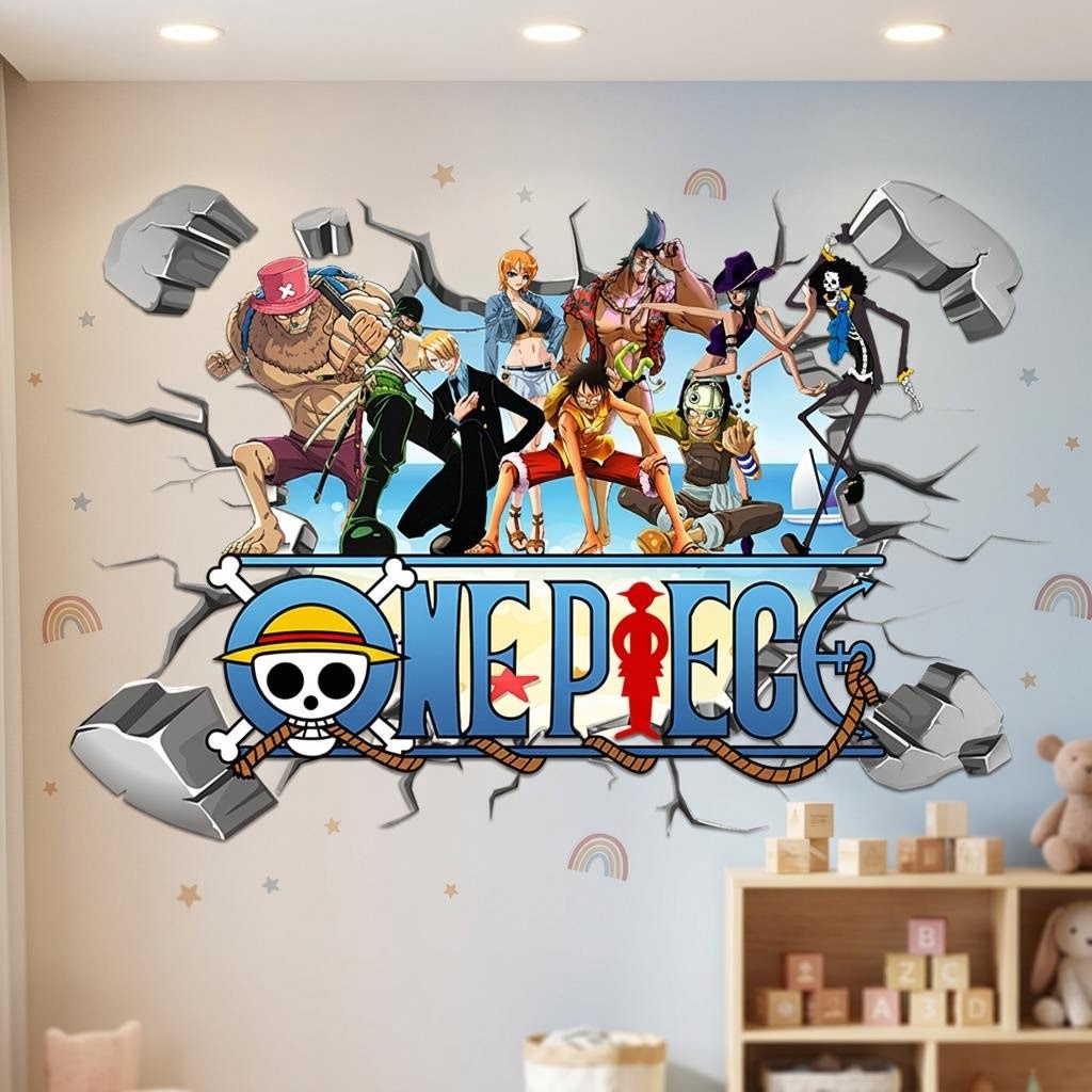 Adesivi murali 3D Cartoon One  - Baby Nursery Decals recensione e prezzo