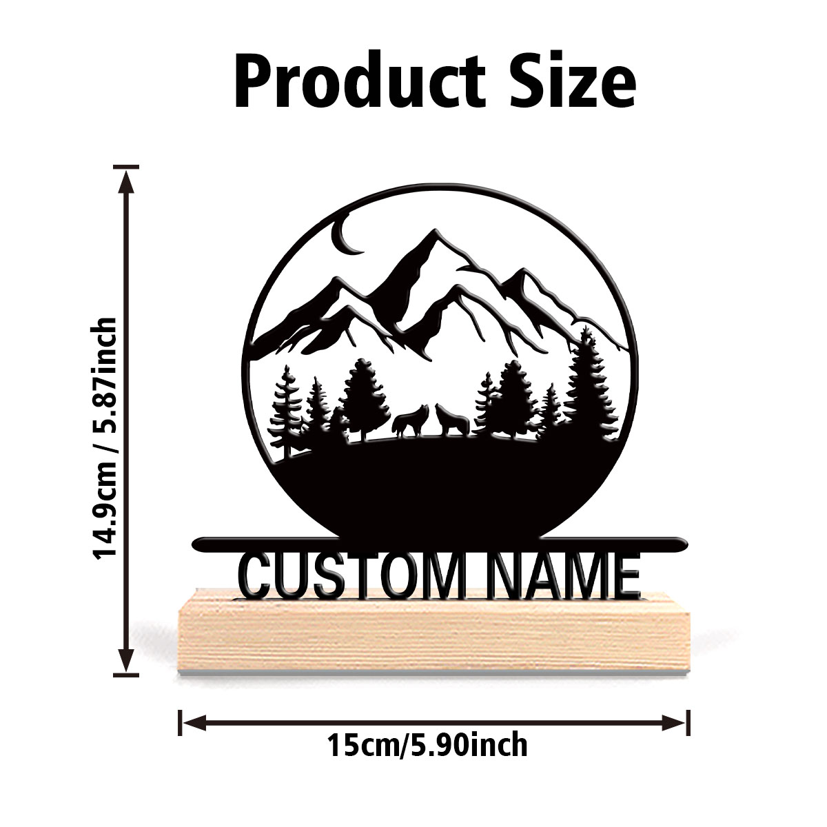 Decorazione Personalizzata in  - Baby Nursery Mountain Theme recensione e prezzo
