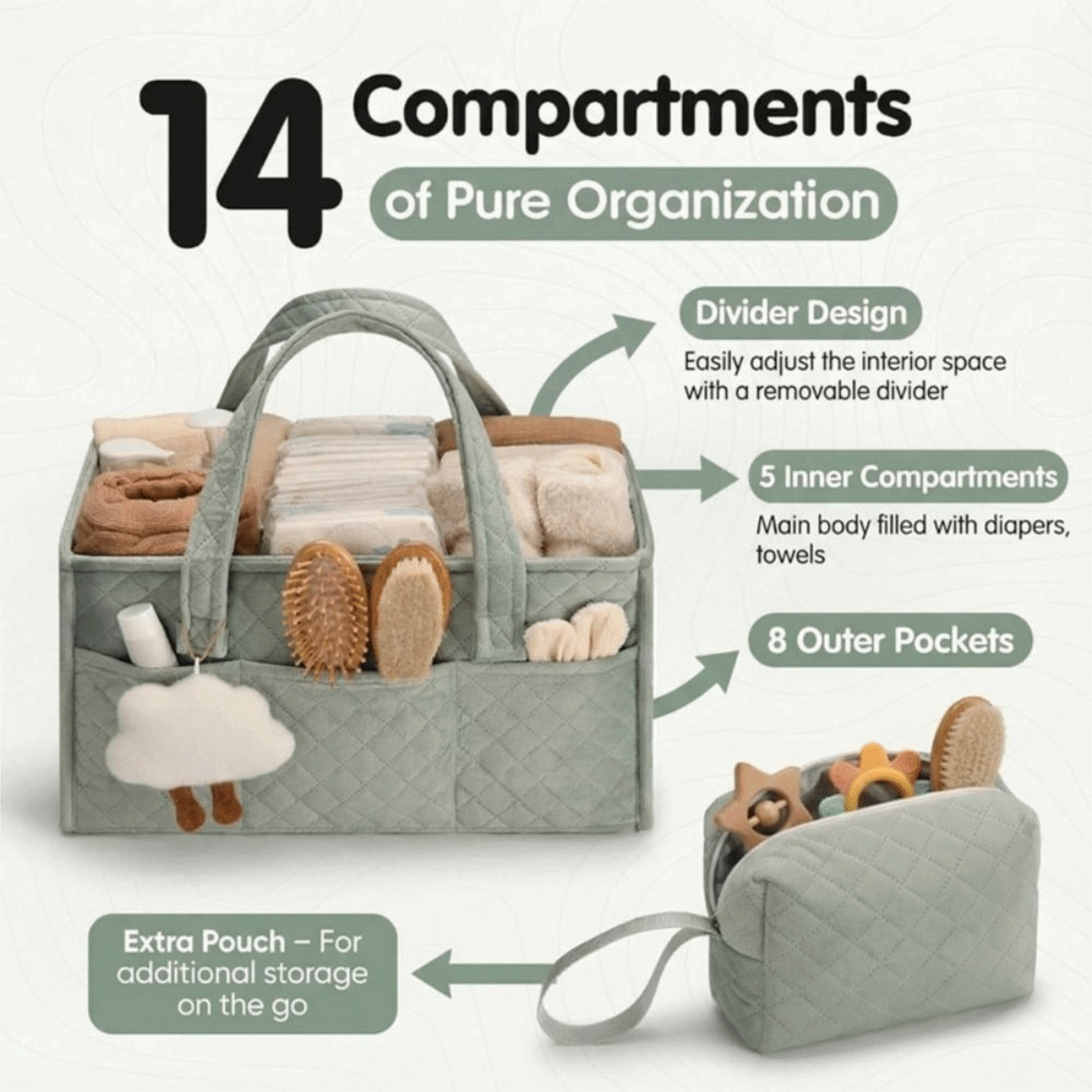 Organizer per Pannolini di Gra - Baby Nursery Essentials recensione e prezzo